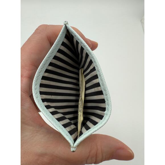 Kate Spade Mint Green Slim Flat Small Credit Card Wallet minimalist holder 4" - Picture 6 of 6